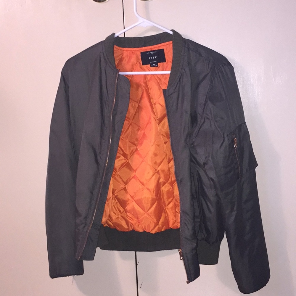 Green Bomber Jacket